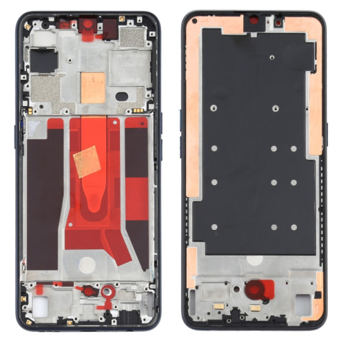 Pour OPPO Reno3 5G/Reno3 4G PCHM30 CPH2043 avant boîtier LCD cadre lunette plaque (noir) SH178B902-06