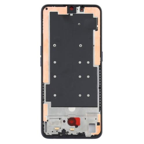Pour OPPO Reno3 5G/Reno3 4G PCHM30 CPH2043 avant boîtier LCD cadre lunette plaque (noir) SH178B902-06
