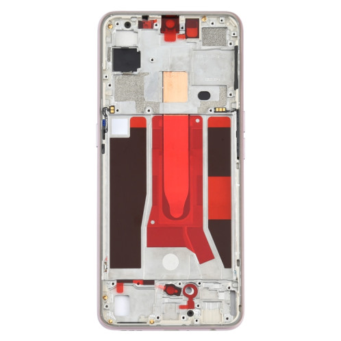 Pour OPPO Reno3 5G/Reno3 4G PCHM30 CPH2043 avant boîtier LCD cadre lunette plaque (or) SH178J1283-06