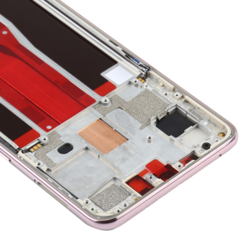 Pour OPPO Reno3 5G/Reno3 4G PCHM30 CPH2043 avant boîtier LCD cadre lunette plaque (or) SH178J1283-06