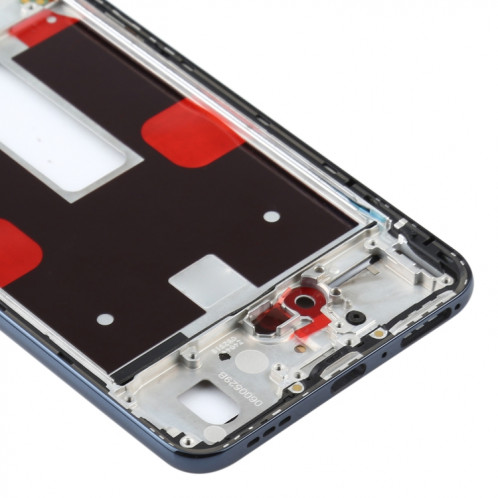 Pour OPPO Reno4 5G PDPM00, PDPT00, CPH2091 Plaque de lunette du cadre LCD du boîtier avant (noir) SH179B580-06