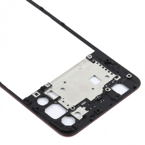 Pour OPPO Reno4 5G / Reno4 4G CPH2113 PDPM00 PDPT00 CPH2091 Cadre de boîtier arrière (noir) SH180B246-06