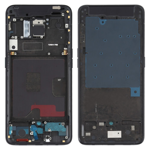Pour OPPO Reno 5G/Reno 4G PCAM00 PCAT00 CPH1917 CPH1921 avant boîtier LCD cadre lunette plaque (noir) SH181B1670-06