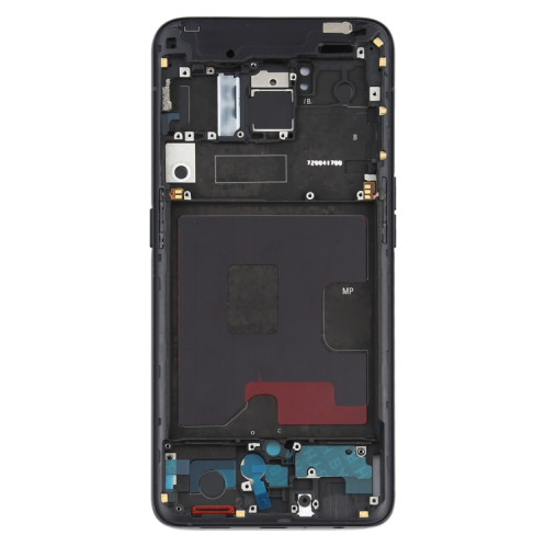 Pour OPPO Reno 5G/Reno 4G PCAM00 PCAT00 CPH1917 CPH1921 avant boîtier LCD cadre lunette plaque (noir) SH181B1670-06