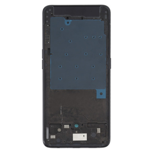 Pour OPPO Reno 5G/Reno 4G PCAM00 PCAT00 CPH1917 CPH1921 avant boîtier LCD cadre lunette plaque (noir) SH181B1670-06