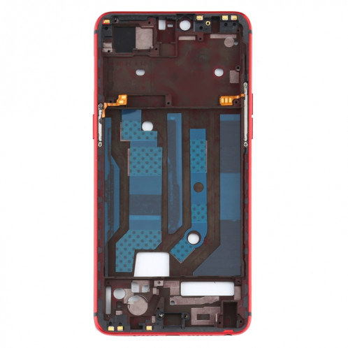 Pour OPPO R15 PACM00 CPH1835 PACT00 CPH1831 PAAM00 avant boîtier LCD cadre lunette plaque (rouge) SH183R1225-06