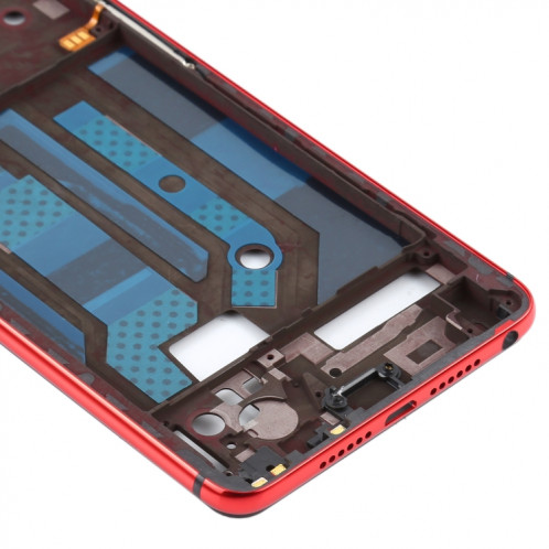 Pour OPPO R15 PACM00 CPH1835 PACT00 CPH1831 PAAM00 avant boîtier LCD cadre lunette plaque (rouge) SH183R1225-06