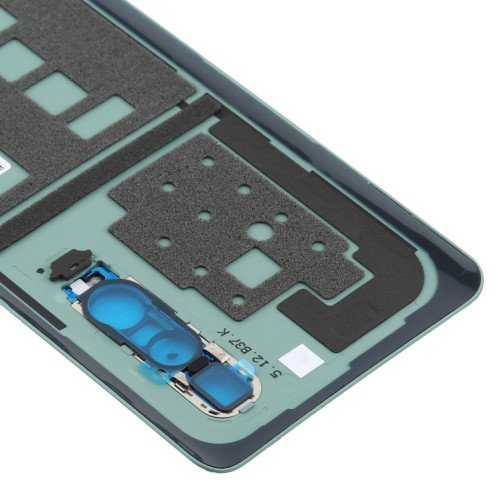 Pour OPPO Find X2 Pro CPH2025 PDEM30 Coque arrière de batterie en cuir d'origine (vert) SH84GL1044-06