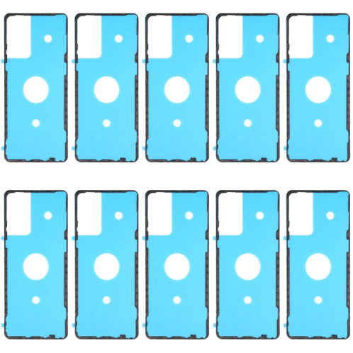 Pour OPPO Reno4 Pro 5G / Reno4 Pro 4G CPH2109 PDNM00 PDNT00 CPH2089 10 pièces adhésif de couverture de boîtier arrière SH11911099-05