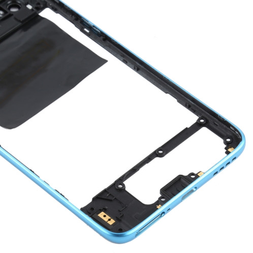 Pour cadre de boîtier arrière OPPO Realme X7 (bleu) SH193L1400-06