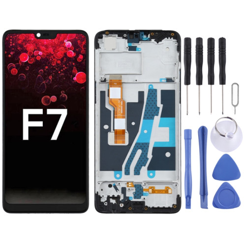 Écran LCD TFT pour OPPO A3/F7 PADM00 CPH1837 PADT00 CPH1819 CPH1821 numériseur assemblage complet avec cadre SH12041166-06