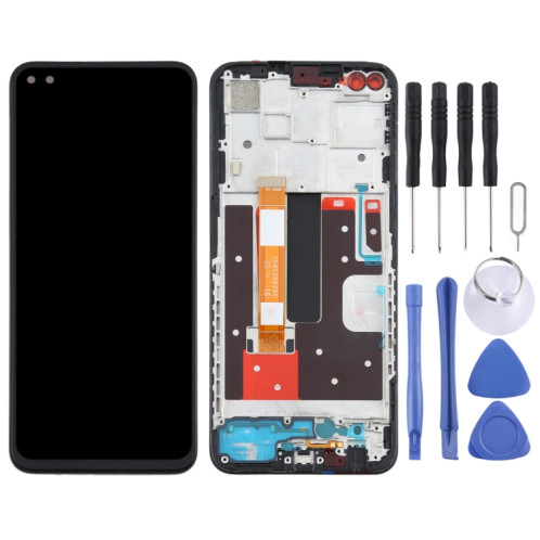 Écran LCD TFT pour OPPO A92s/Reno4 Z PDKM00 Assemblage complet du numériseur avec cadre SH12121992-06