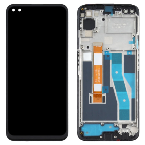 Écran LCD TFT pour OPPO Realme 6 Pro RMX2061 RMX2063 Ensemble complet de numériseur avec cadre SH121523-06