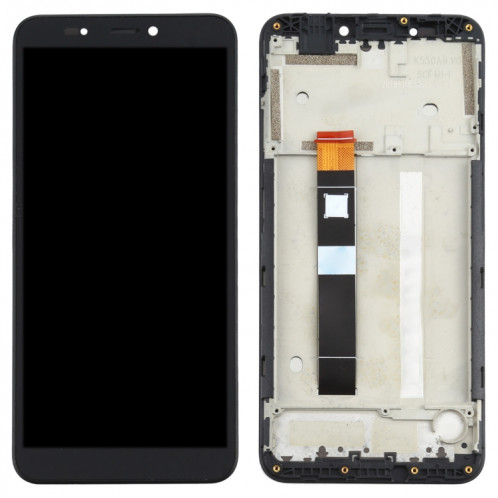 Écran LCD d'origine et numériseur complet avec cadre pour Nokia C2 (noir) SH21BL74-06