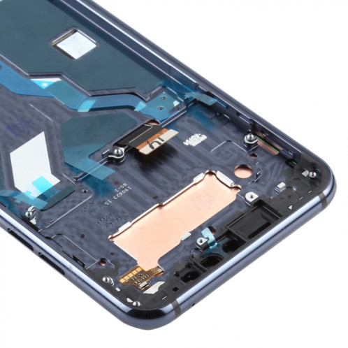 Écran LCD pour LG G8s ThinQ LMG810, LM-G810, LMG810EAW avec numériseur complet avec cadre (noir) SH224B365-06