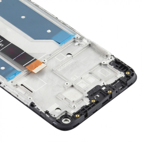 Écran LCD TFT pour LG Q61 Assemblage complet du numériseur avec cadre (Noir) SH231B1823-06
