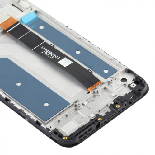Écran LCD TFT pour LG Q61 Assemblage complet du numériseur avec cadre (Noir) SH231B1823-06