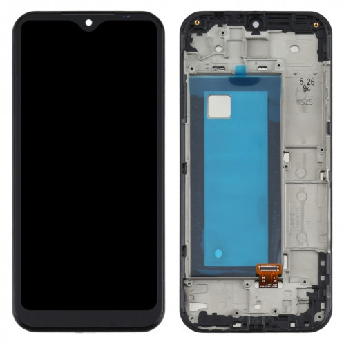 Écran LCD TFT pour LG K31 LM-K300Q, Assemblage complet du numériseur LMK300 avec cadre (Noir) SH233B1306-06