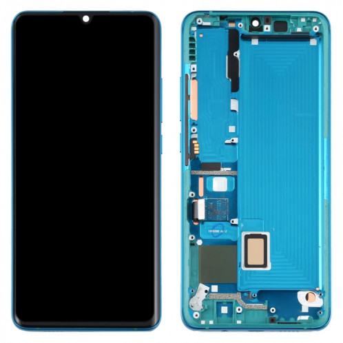 Écran LCD et numériseur complet avec cadre pour Xiaomi Mi CC9 Pro / Mi Note 10 / Mi Note 10 Pro (vert) SH242G679-07