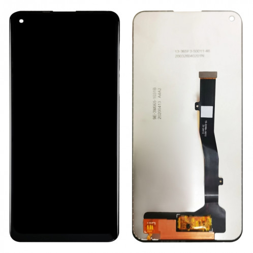 Écran LCD OEM pour ZTE BLADE V2020 5G avec assemblage complet du numériseur (noir) SH246B510-06