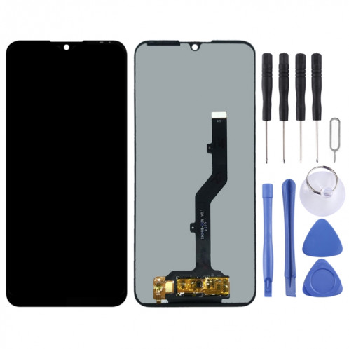 Écran LCD OEM pour ZTE Blade A7s 2020 avec ensemble complet de numériseur (noir) SH254B750-06