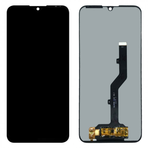 Écran LCD OEM pour ZTE Blade A7s 2020 avec ensemble complet de numériseur (noir) SH254B750-06