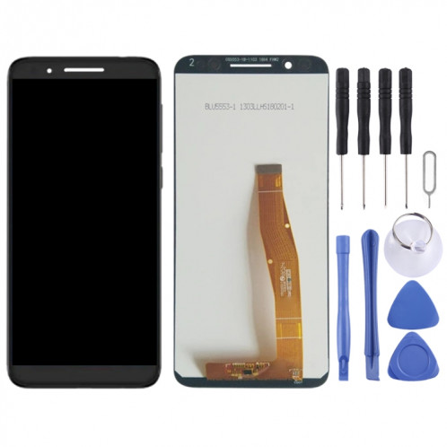 Écran LCD OEM pour T-Mobile REVVL 2 avec numériseur complet (noir) SH255B614-06