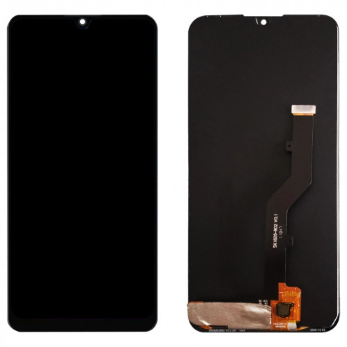 Écran LCD OEM pour ZTE Blade 10 Prime avec assemblage complet du numériseur (noir) SH257B1364-06