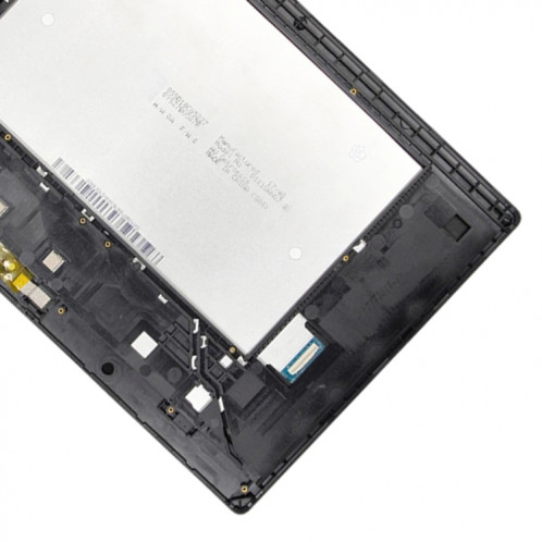 Écran LCD OEM pour Lenovo Tab 3 10 Plus ZA0Y ZA0X TB3-X70L TB3-X70F TB3-X70N TB3-X70 Assemblage complet du numériseur avec cadre (Noir) SH264B1516-06