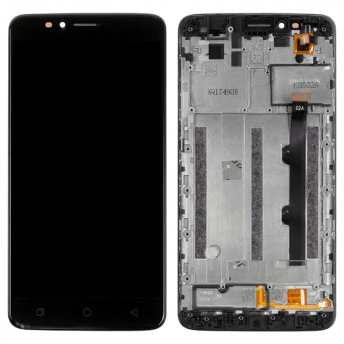 Écran LCD OEM pour T-Mobile Revvl Plus c3701a Assemblage complet du numériseur avec cadre (noir) SH269B28-06