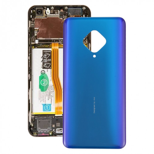 Pour Vivo Y9s/S1 Pro/V17 (Russie)/V1945A/V1945T/1920 Batterie Couverture Arrière (Bleu) SH96LL1946-06