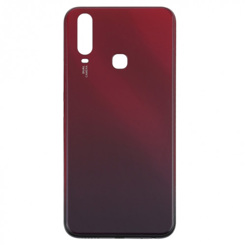 Pour Vivo Y3s / V1901A/V1901T Couvercle arrière de la batterie (Rouge) SH07RL250-06