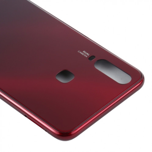 Pour Vivo Y3s / V1901A/V1901T Couvercle arrière de la batterie (Rouge) SH07RL250-06