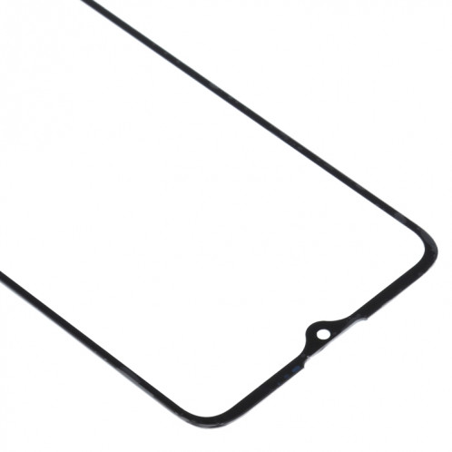 Lentille extérieure en verre de l'écran avant pour Motorola Moto G8 Plus XT2019 / XT2019-2 (noir) SH326B1671-06