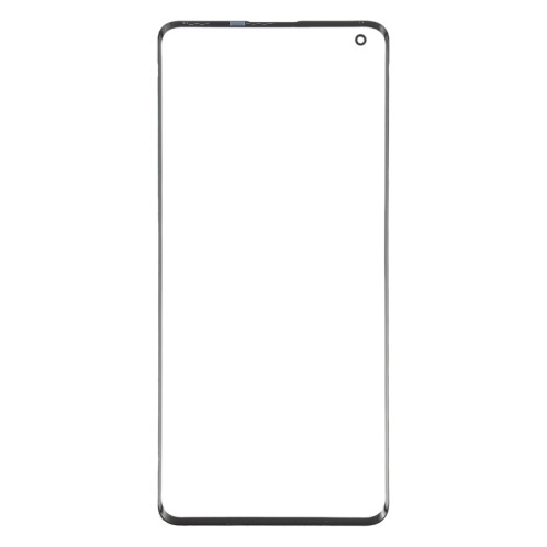 Pour Oppo Find X2 Pro / Find X2 Lentille extérieure en verre de l'écran avant (noir) SH329B597-06