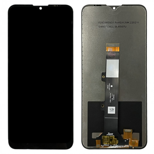Écran LCD OEM pour Lenovo K13 Note avec assemblage complet du numériseur (noir) SH334B1536-06