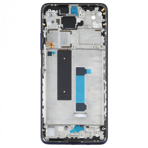Boîtier avant d'origine plaque de cadre LCD pour Xiaomi Mi 10T Lite 5G M2007J17G (bleu) SH373L1390-06