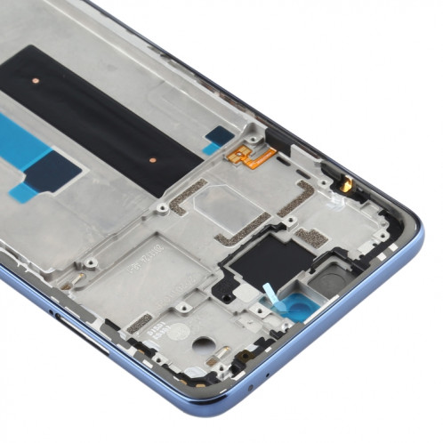 Boîtier avant d'origine plaque de cadre LCD pour Xiaomi Redmi Note 9 Pro 5G M2007J17C (gris) SH378H1865-06