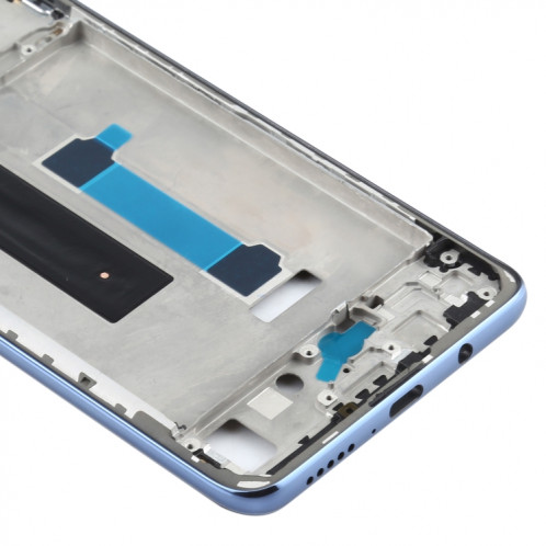 Boîtier avant d'origine plaque de cadre LCD pour Xiaomi Redmi Note 9 Pro 5G M2007J17C (gris) SH378H1865-06