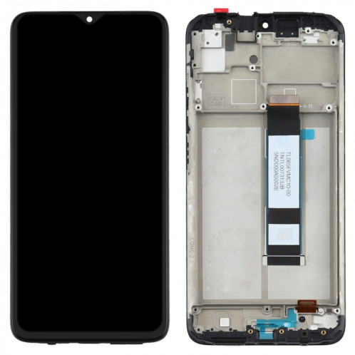 Écran LCD d'origine et numériseur complet avec cadre pour Xiaomi Redmi Note 9 4G SH13831203-06