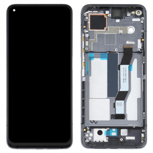 Écran LCD et numériseur complet avec cadre pour Xiaomi Mi 10T Pro 5G / Mi 10T 5G / Redmi K30S M2007J3SC M2007J3SY (Noir) SH386B508-06