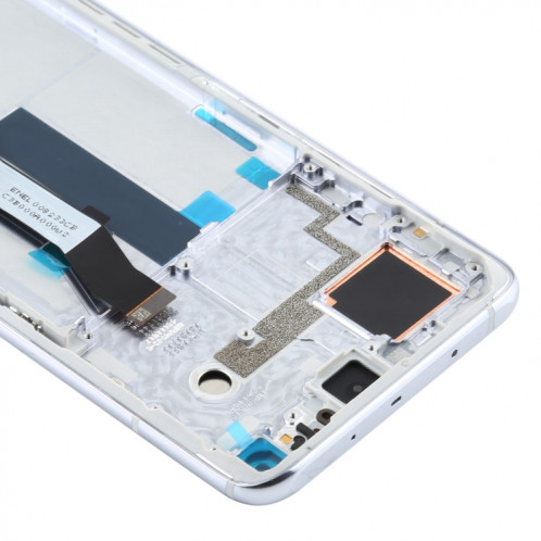 Écran LCD et numériseur complet avec cadre pour Xiaomi Mi 10T Pro 5G / Mi 10T 5G / Redmi K30S M2007J3SC M2007J3SY (Argent) SH386S197-06