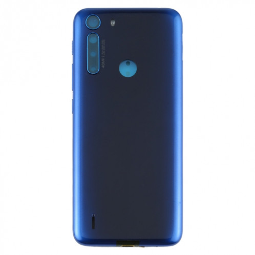 Cache arrière de la batterie pour Motorola One Fusion / XT2073-2 (bleu) SH387L1634-06