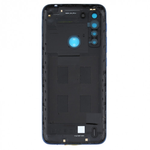 Cache arrière de la batterie pour Motorola One Fusion / XT2073-2 (bleu) SH387L1634-06