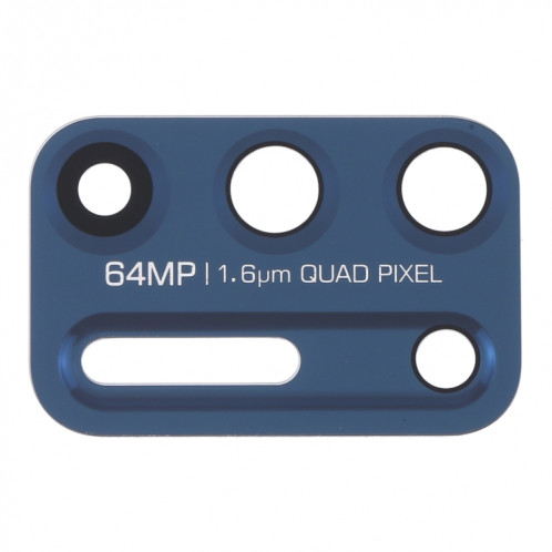 Objectif de caméra arrière 10 PCS pour Motorola Moto G9 Plus XT2087-1 (bleu) SH407L488-05
