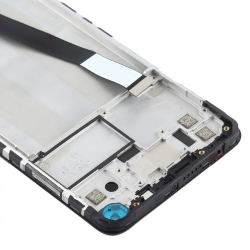 Écran LCD et numériseur complet avec cadre pour Xiaomi Redmi Note 9 4G / Redmi 10X 4G (noir) SH415B92-06