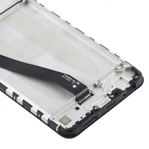 Écran LCD et numériseur complet avec cadre pour Xiaomi Redmi Note 9 4G / Redmi 10X 4G (noir) SH415B92-06