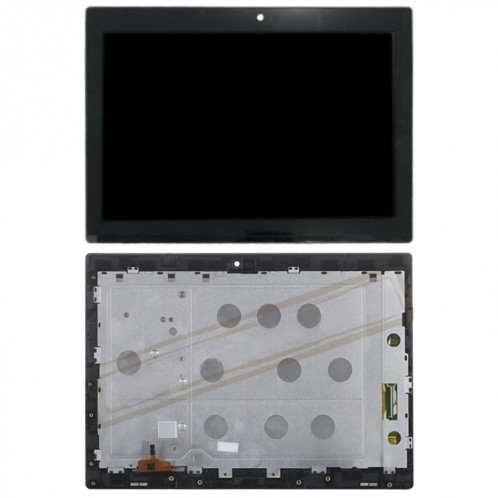 Écran LCD OEM pour Lenovo Miix 320 10ICR Digitizer Assemblage complet avec cadre (Noir) SH1419293-06