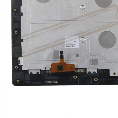 Écran LCD OEM pour Lenovo Miix 320 10ICR Digitizer Assemblage complet avec cadre (Noir) SH1419293-06