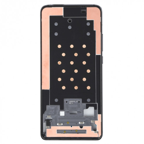 Boîtier avant d'origine plaque de cadre LCD pour Xiaomi Redmi K30 Ultra M2006J10C (noir) SH453B34-06